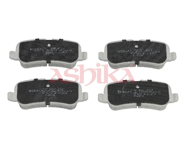 ASHIKA Bremseklodser 510ll01 bagaksel for LAND ROVER