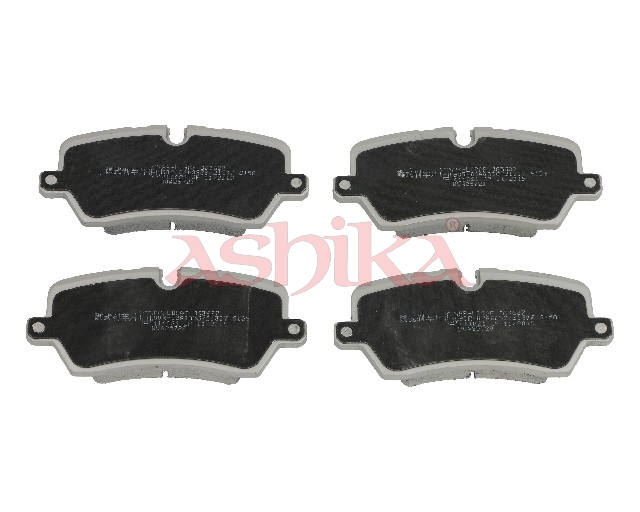 ASHIKA Bremseklodser 510ll09 bagaksel for LAND ROVER
