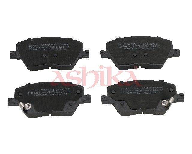 ASHIKA Bremseklodser 50000230 foraksel for FIAT