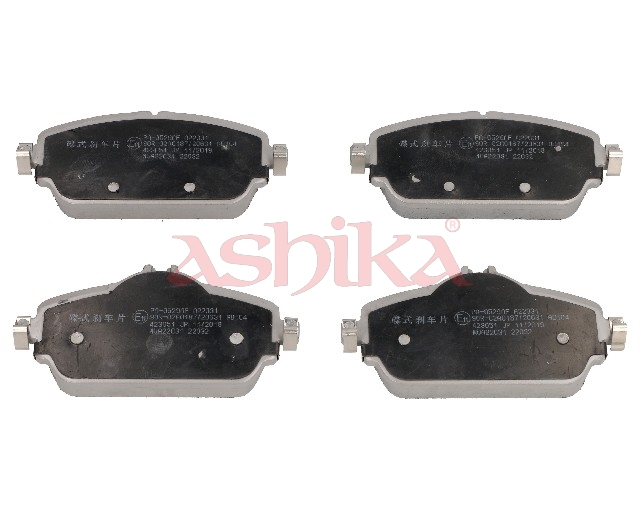 ASHIKA Bremseklodser 50000529 foraksel for MERCEDES-BENZ