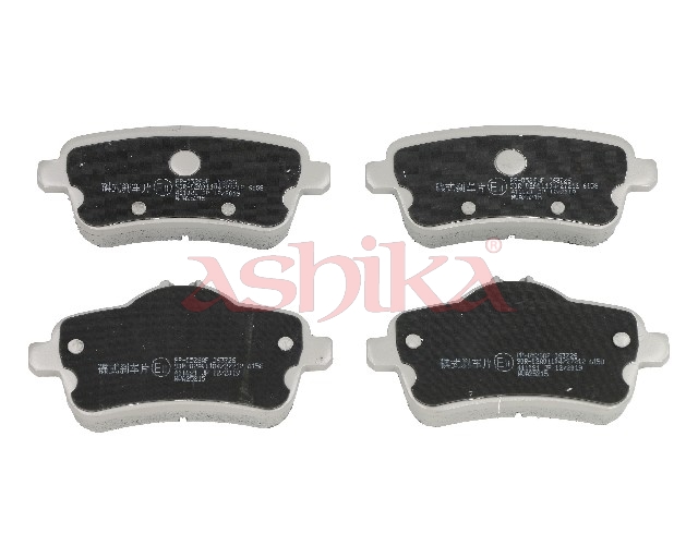 ASHIKA Bremseklodser 51000526 bagaksel for MERCEDES-BENZ