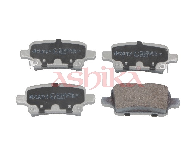 ASHIKA Bremseklodser 51000406 bagaksel for VAUXHALL