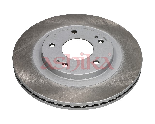 ASHIKA Bremseskive 6005507c foraksel ventileret 285mm 22mm for MITSUBISHI