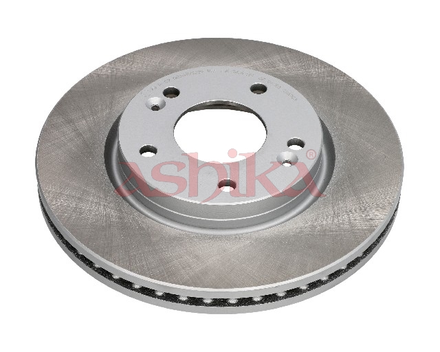 ASHIKA Bremseskive 600h009c foraksel ventileret 276mm 26mm for HYUNDAI