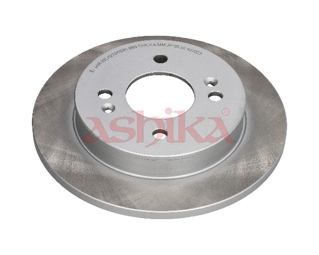 ASHIKA Bremseskive 610k002c bagaksel fuld 234mm 10mm for KIA HYUNDAI