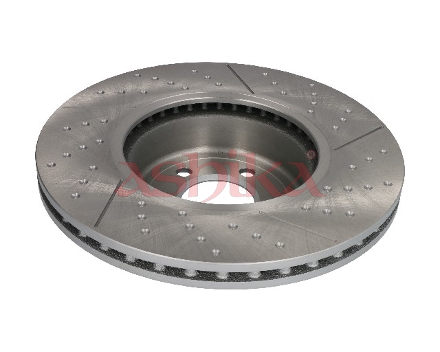 ASHIKA Bremseskive 60000133c foraksel perforeret 370mm 30mm for BMW