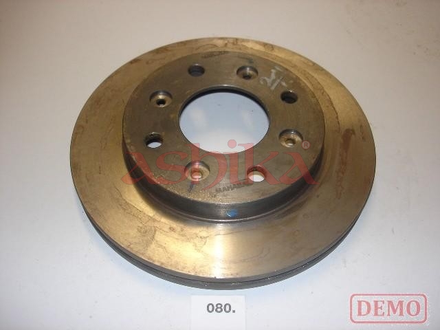 ASHIKA Bremseskive 6000080c foraksel ventileret 231mm 20mm for ROVER