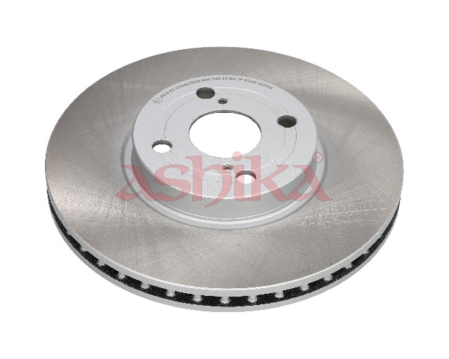 ASHIKA Bremseskive 6002201c foraksel ventileret 275mm 25mm for TOYOTA