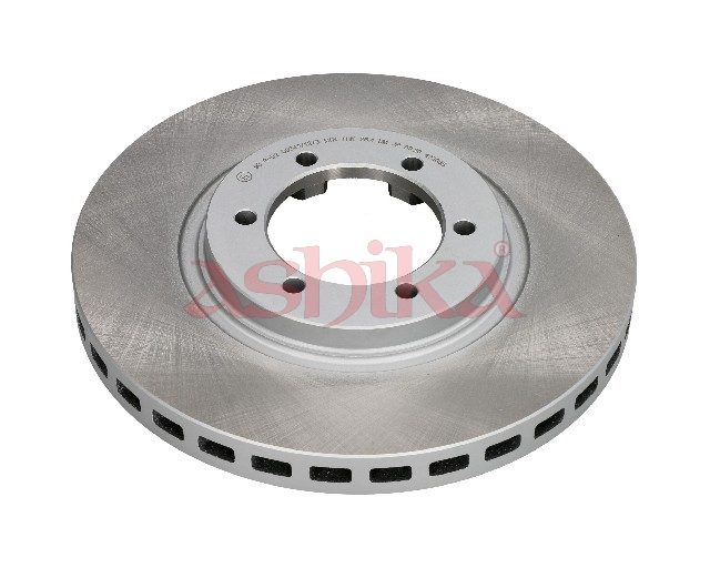 ASHIKA Bremseskive 600h013c foraksel ventileret 280mm 27mm for HYUNDAI