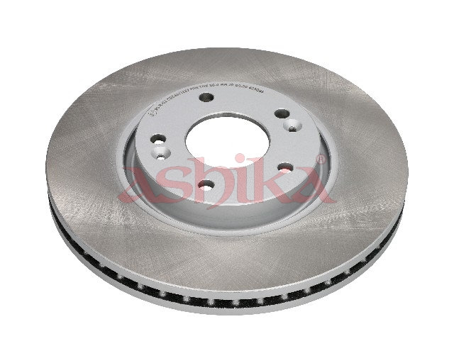 ASHIKA Bremseskive 600hh23c foraksel ventileret 300mm 28mm for HYUNDAI KIA JAC