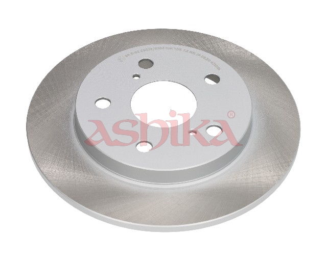 ASHIKA Bremseskive 6102243c bagaksel fuld 259mm 9mm for TOYOTA