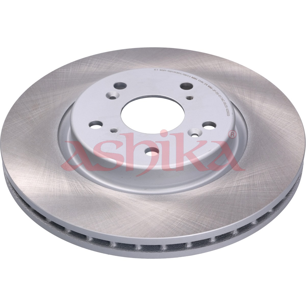ASHIKA Bremseskive 60000174c foraksel ventileret 298mm 26mm for BYD