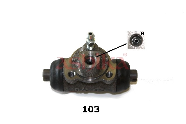 ASHIKA Hjulbremsecylinder 6701103 bagaksel for NISSAN