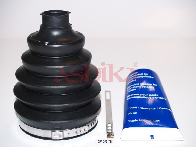 ASHIKA Drivaksel Manchetsæt 6302231 for OPEL