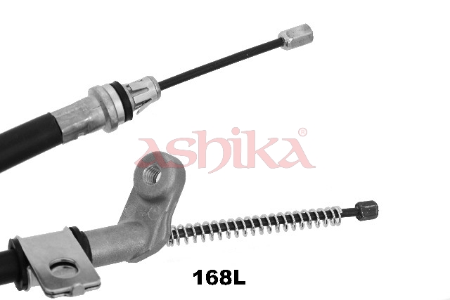 ASHIKA Håndbremsekabel 13101168l for NISSAN