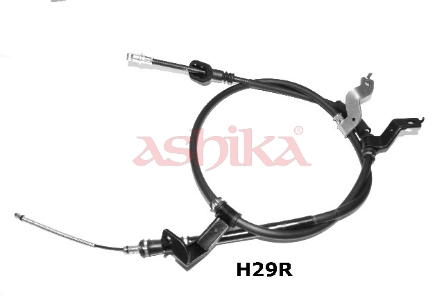 ASHIKA Håndbremsekabel 1310hh29r bagved til højre for KIA HYUNDAI