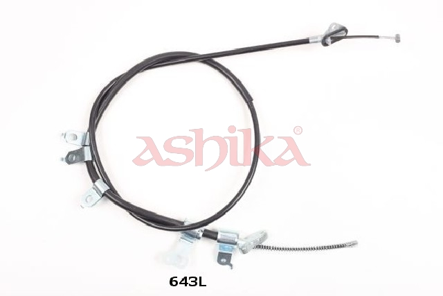 ASHIKA Håndbremsekabel 13106643l bagved til venstre for DAIHATSU