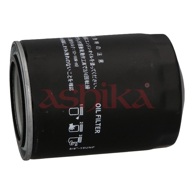 ASHIKA Oliefilter 1001101e Påskruet 130mm for FORD NISSAN