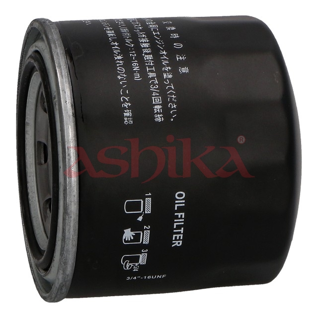ASHIKA Oliefilter 1006601 Påskruet 90mm for FORD GENERAL MOTORS INNOCENTI ISUZU SUZUKI DAIHATSU DAEWOO SANTANA