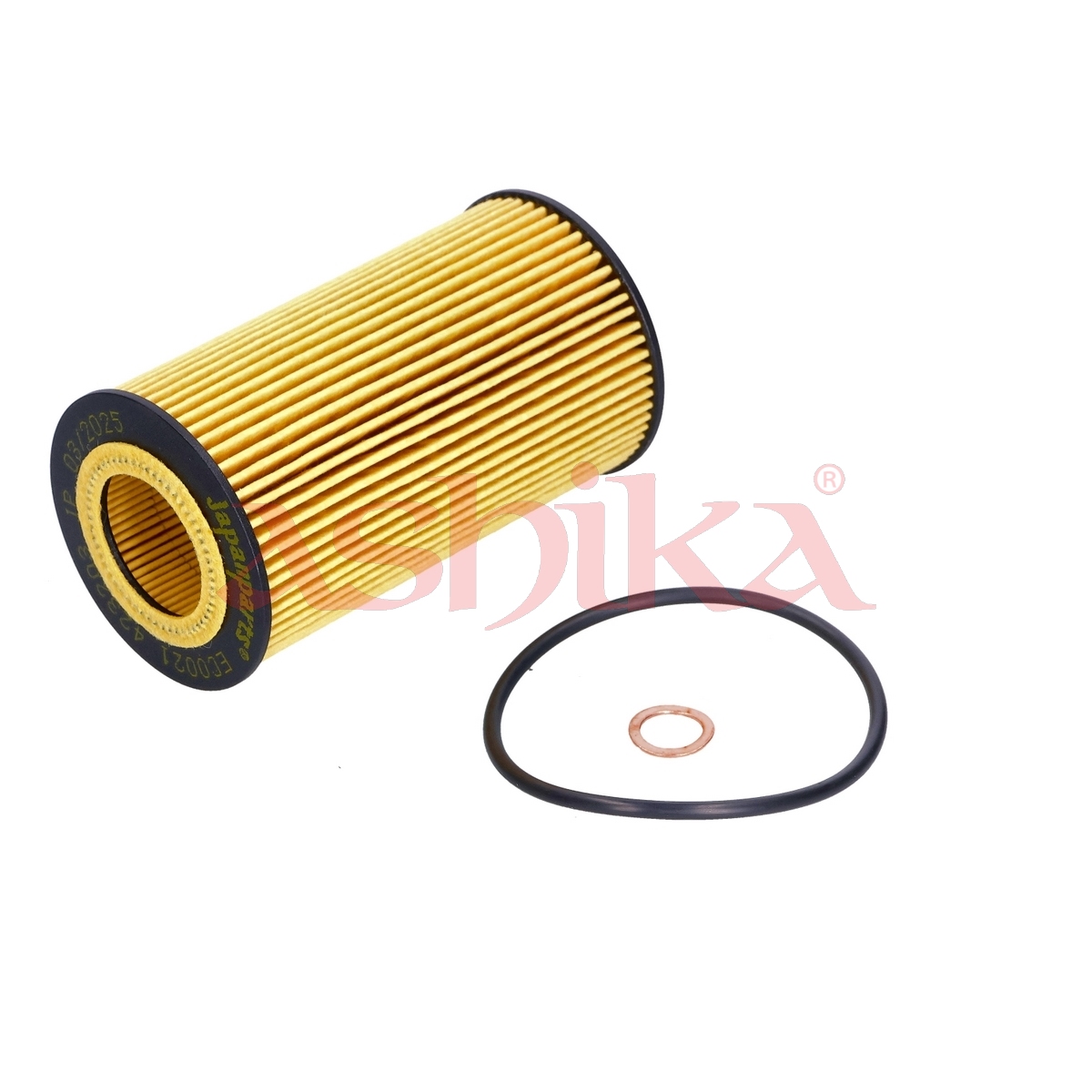 ASHIKA Oliefilter 10eco021 Filterindsats supplementary_articlesupplementary_info_596|Tillægsartikel/Yderligere info.|med pakning height_mm_209|Højde [