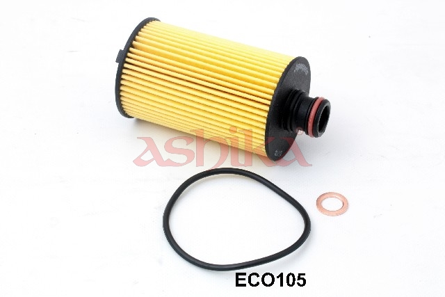 ASHIKA Oliefilter 10eco105 Filterindsats length_mm_203|Længde [mm]|125 outer_diameter_mm_497|Yderdiameter [mm]|62 inner_diameter_1_mm_995|Inder diamet