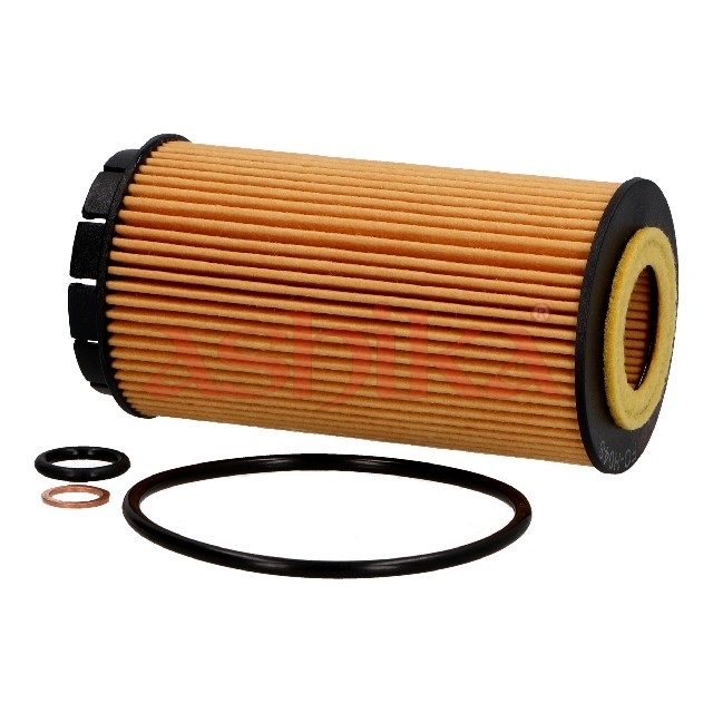 ASHIKA Oliefilter 10h0004 Filterindsats length_mm_203|Længde [mm]|118 outer_diameter_mm_497|Yderdiameter [mm]|62 inner_diameter_mm_496|Indvendig diame
