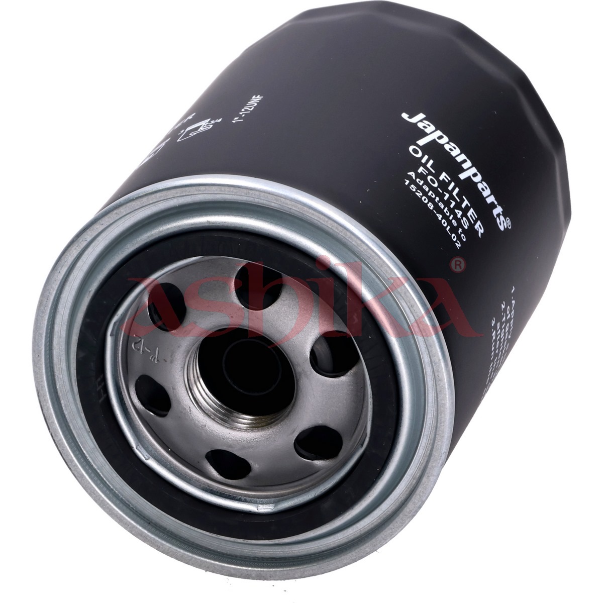 ASHIKA Oliefilter 1001114 Påskruet 122mm for NISSAN