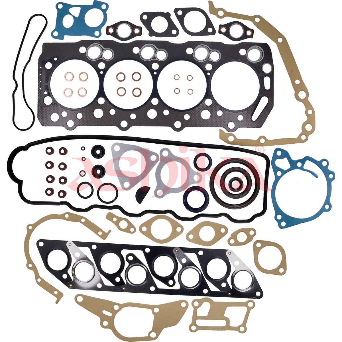 ASHIKA Komplet pakningssæt, motor 4905537 for HYUNDAI MITSUBISHI