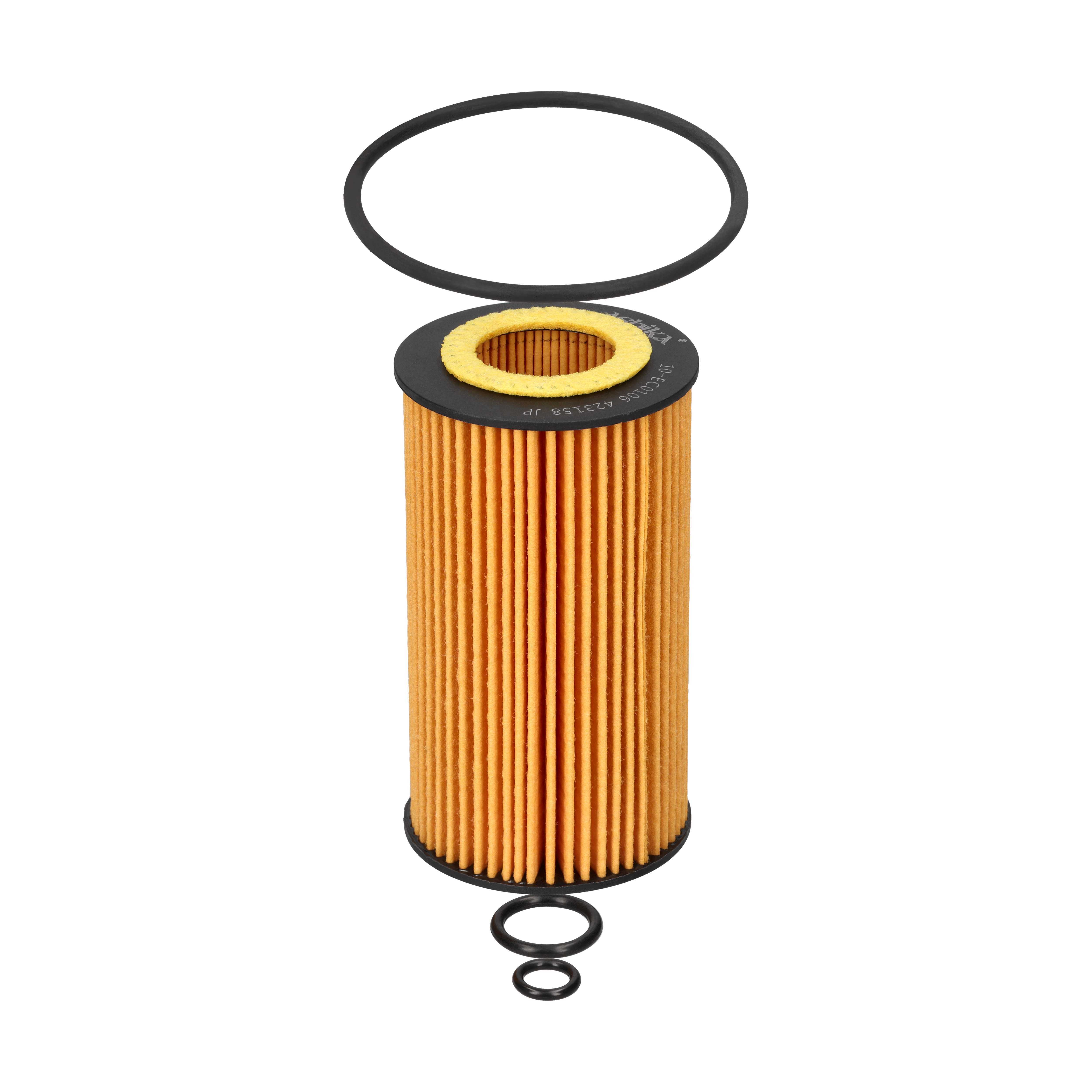 ASHIKA Oliefilter 10-ECO106 Filterindsats length_mm_203|Længde [mm]|115,5 outer_diameter_mm_497|Yderdiameter [mm]|64 inner_diameter_mm_496|Indvendig d