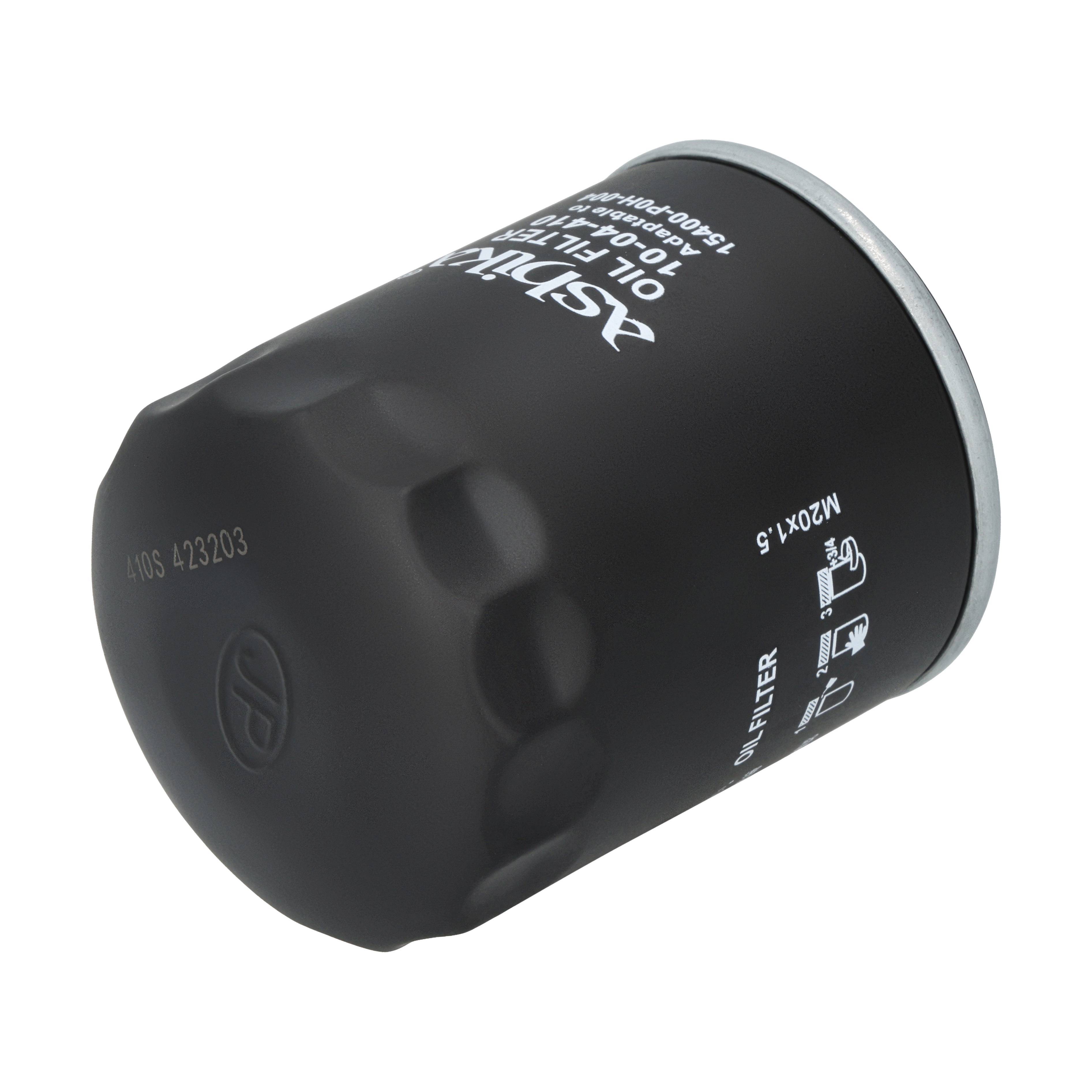 ASHIKA Oliefilter 10-04-410 Påskruet 88mm for HONDA ACURA MITSUBISHI