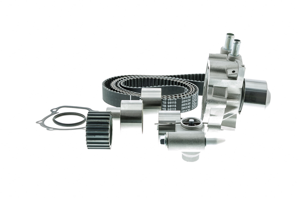 AISIN Vandpumpe + tandremssæt TKF-7002 for SUBARU
