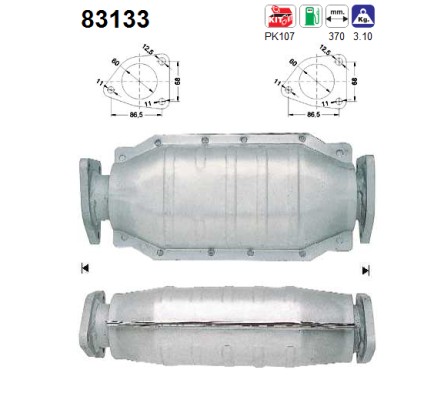 AS Katalysator 83133 for ROVER