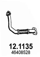 ASSO Udstødningsrør 121135 foran for AUTOBIANCHI FIAT
