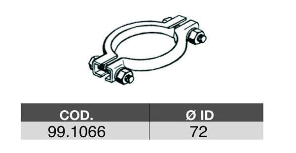 ASSO Rørforbinder, udstødningssystem 991066 for PEUGEOT TALBOT OPEL CITROËN RENAULT FIAT NISSAN TOYOTA