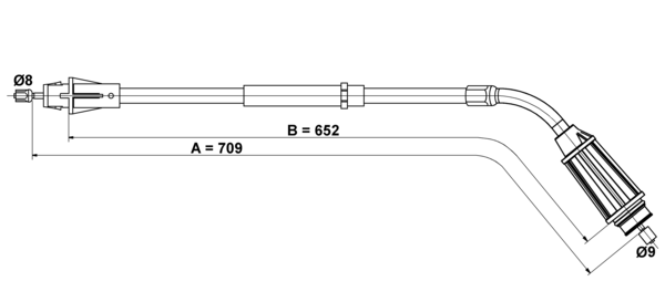 ATE Håndbremsekabel 24372713172 for VOLVO