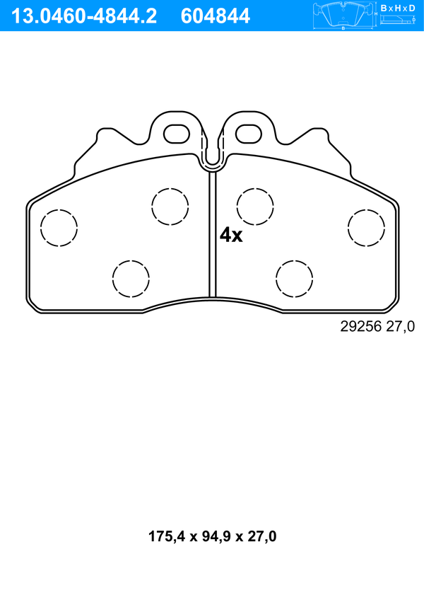ATE 13.0460-4844.2 for IVECO