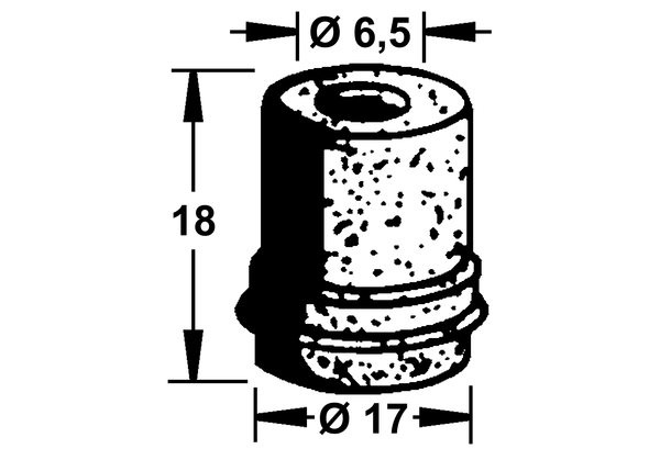 ATE Påfyldningsdæksel, bremsevæskebeholder 03330407001 for VAUXHALL VOLVO BMW MERCEDES-BENZ PORSCHE