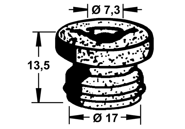 ATE Påfyldningsdæksel, bremsevæskebeholder 03330410001 for VAUXHALL VOLVO FIAT DAF TALBOT SAAB VAG FORD MERCEDES-BENZ PORSCHE STEYR