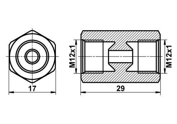 ATE Adapter, bremserør 03.3511-1000.1 for FERRARI MERCEDES-BENZ
