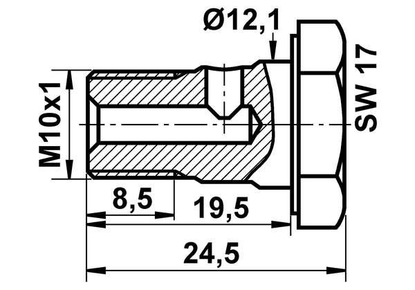 ATE Hulskrue 03352003021 for STEYR VAG BMW MERCEDES-BENZ PORSCHE