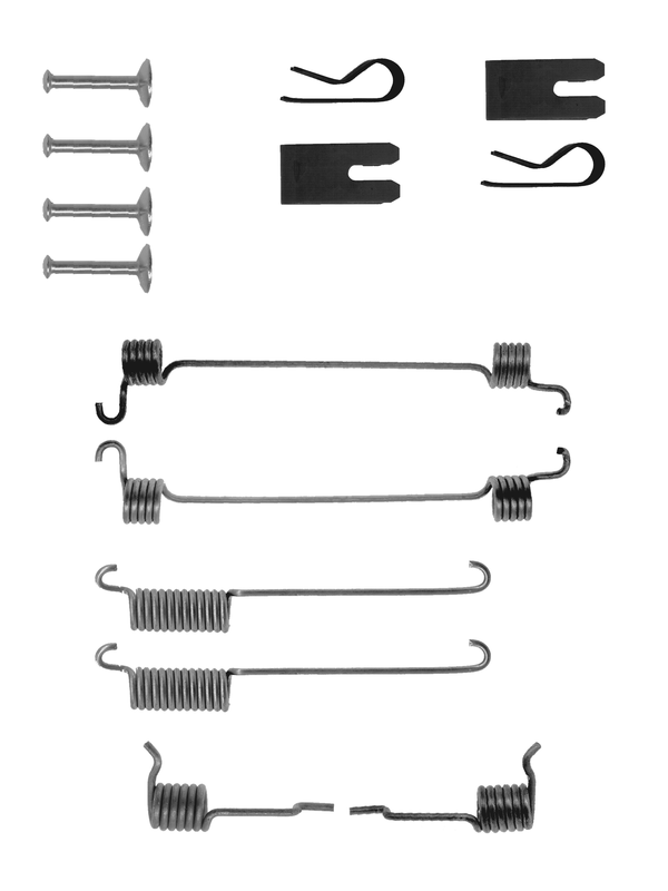 ATE Tilbehørssæt, bremsebakker 03013792352 for FORD