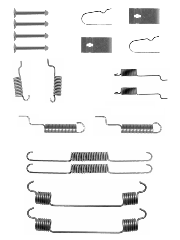 ATE Tilbehørssæt, bremsebakker 03013792392 for MAZDA
