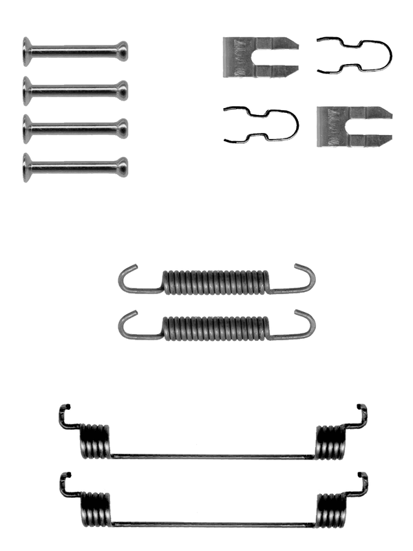 ATE Tilbehørssæt, bremsebakker 03013792472 for FORD