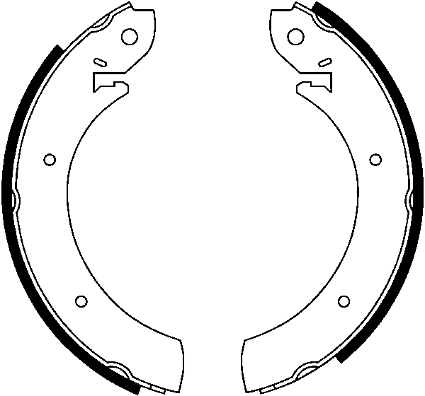 ATE Bremsebakkesæt 03.0137-0036.2 for FORD HYUNDAI RENAULT