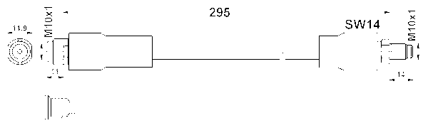 ATE Bremseslange 24512302953 for MERCEDES-BENZ