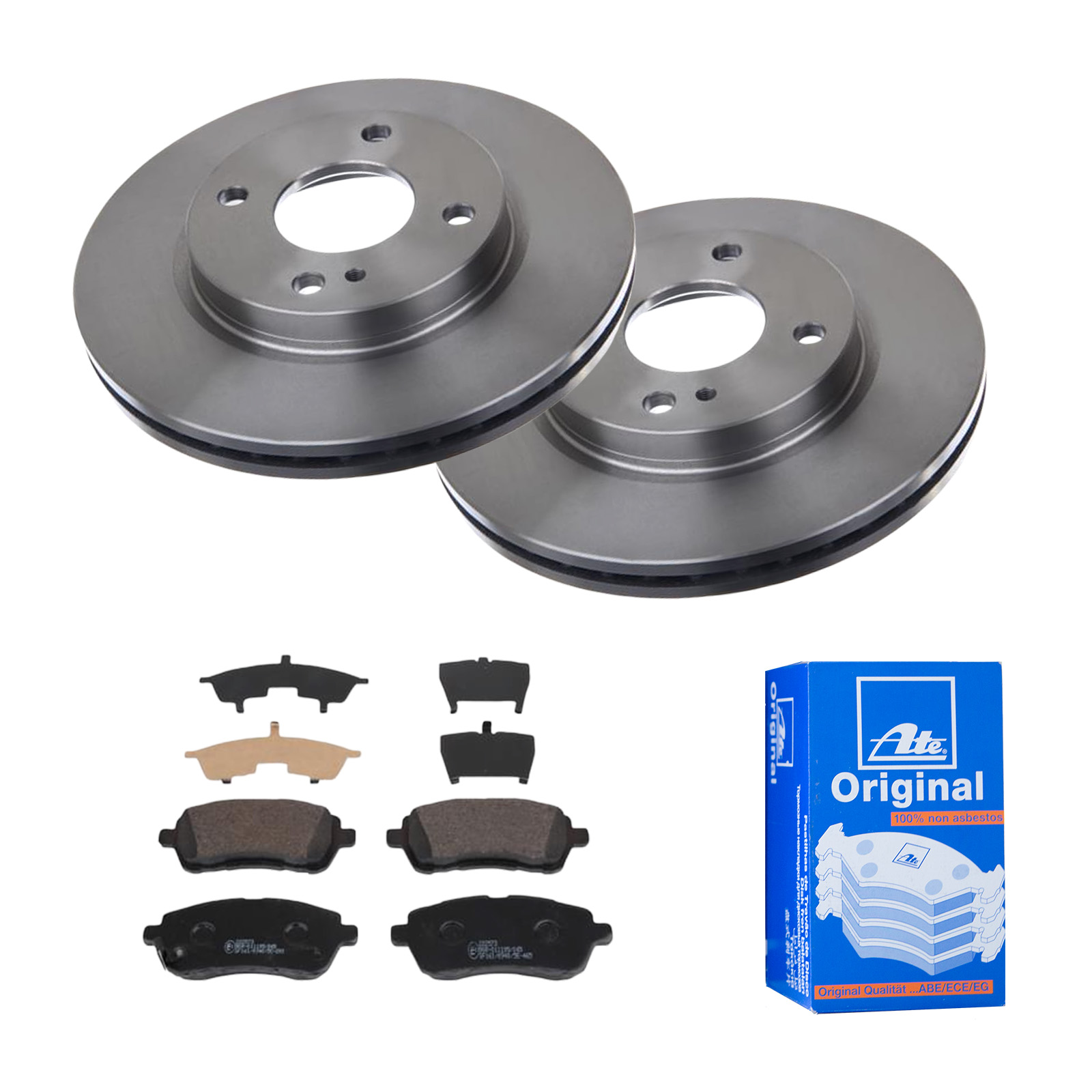 ATE 142022001 foraksel ventileret 258mm 23mm for FORD SUZUKI MAZDA DAIHATSU
