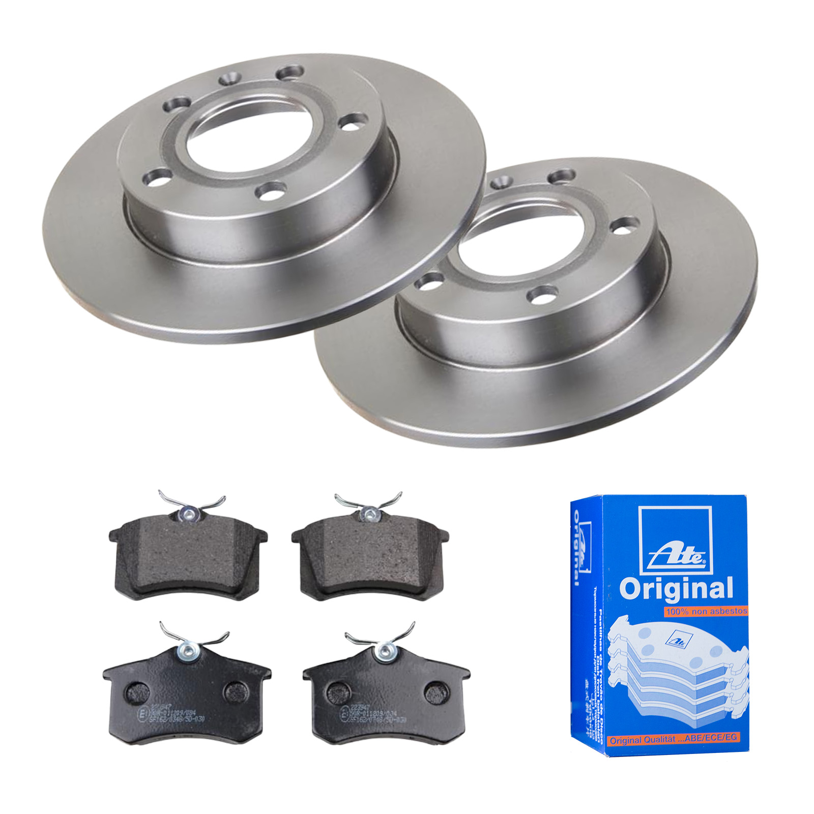 ATE 142021904 bagaksel fuld 245mm 10mm for PEUGEOT CITROËN VAG SKODA SEAT