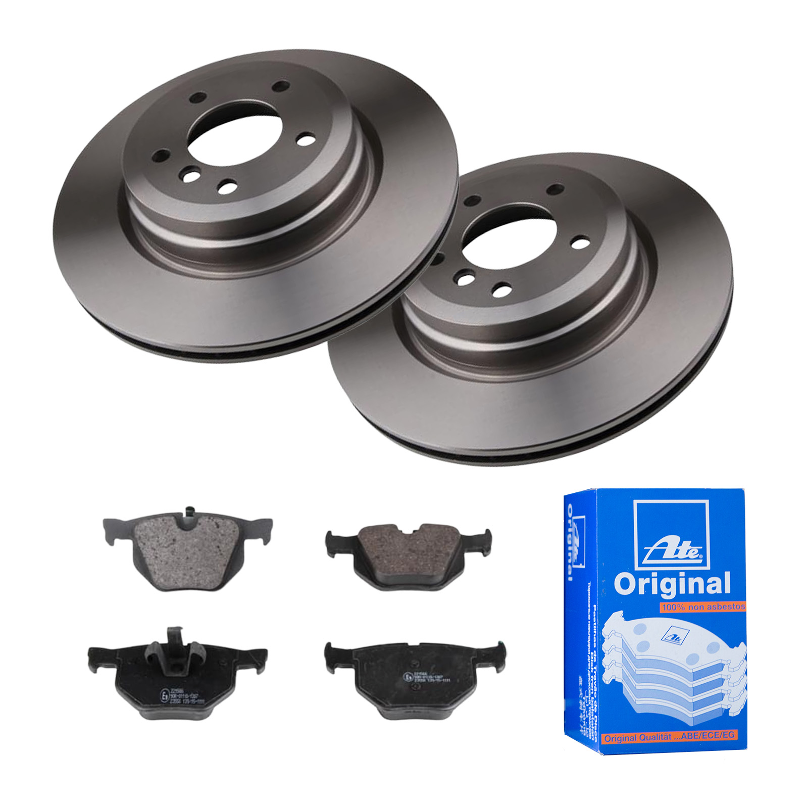 ATE Bremsesæt, skivebremser 142022704 bagaksel ventileret 336mm 22mm for BMW
