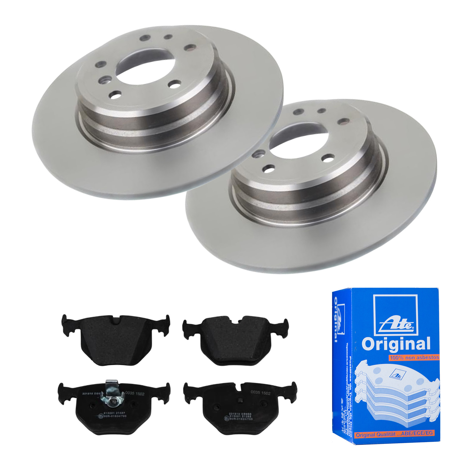 ATE Bremsesæt, skivebremser 142022705 bagaksel fuld 324mm 12mm for BMW LAND ROVER