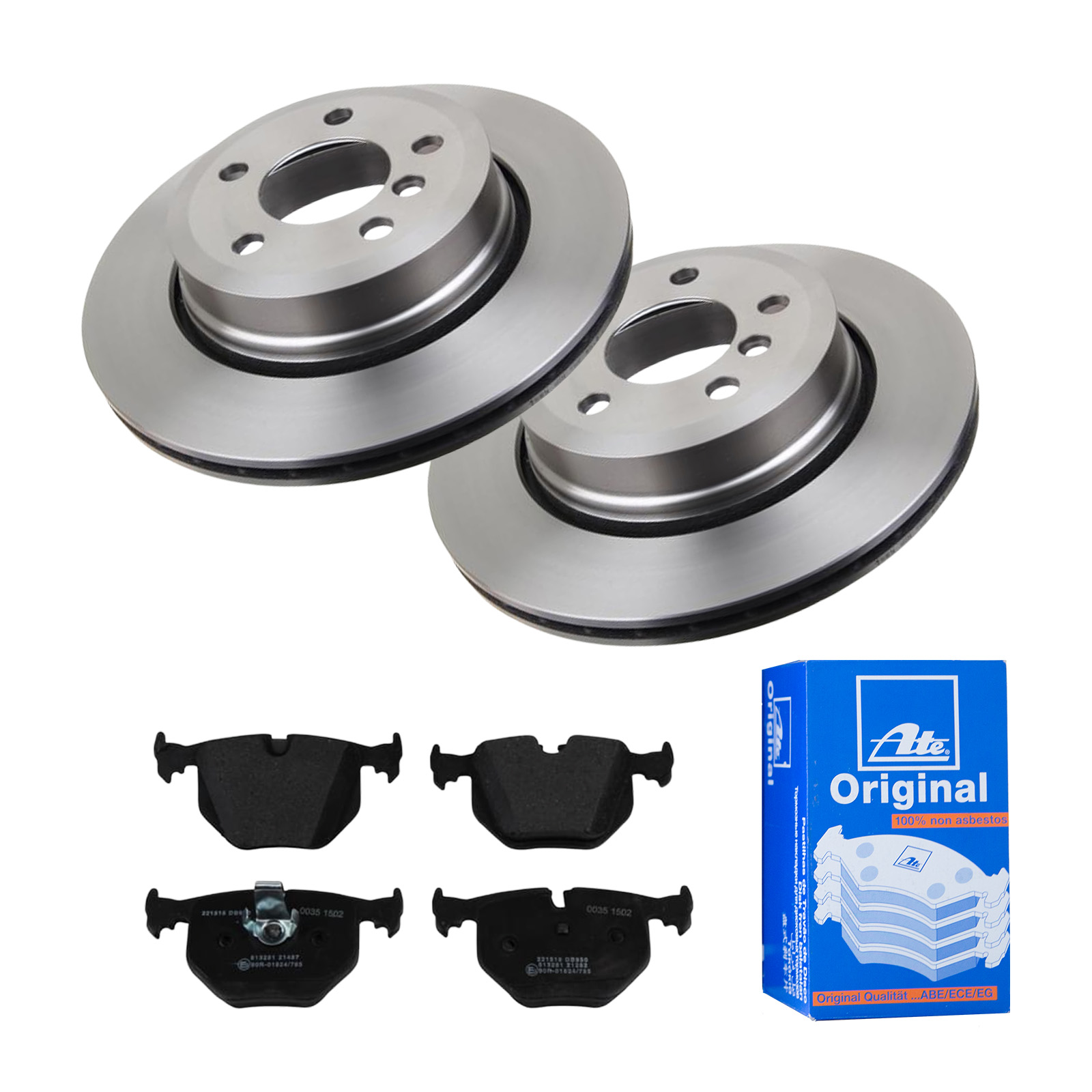 ATE Bremsesæt, skivebremser 142022720 bagaksel ventileret 320mm 22mm for BMW LAND ROVER
